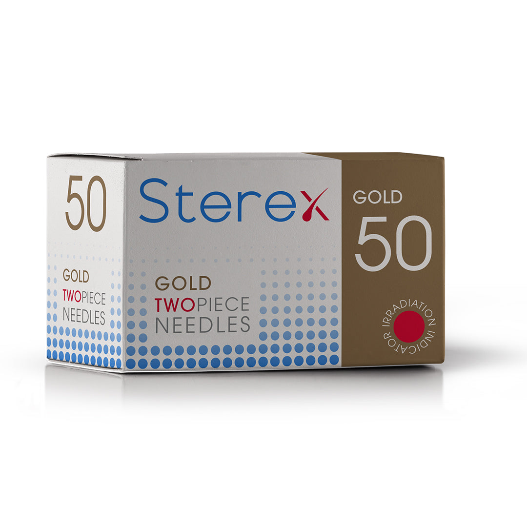 Sterex Gold Two-Piece Probes - Box of 50