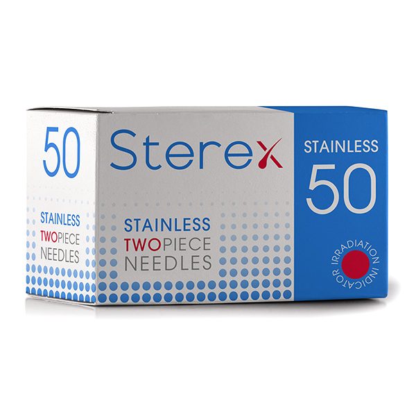 Sterex Stainless Steel Two-Piece Probes - Bag of 50